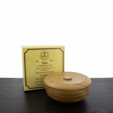 Taylor of Old Bond Street Shaving Soap in Bowl, Sandalwood